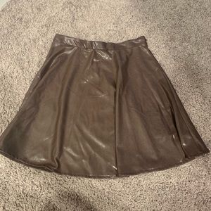 Brown skirt